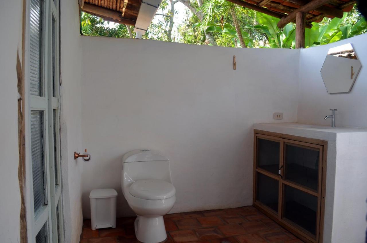 Albahaca Hospedaje Tienda Barichara Bagian luar foto