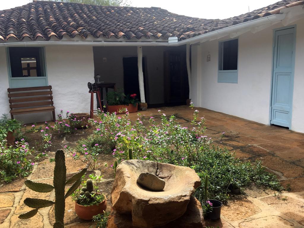 Albahaca Hospedaje Tienda Barichara Bagian luar foto