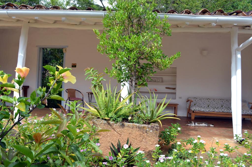 Albahaca Hospedaje Tienda Barichara Bagian luar foto