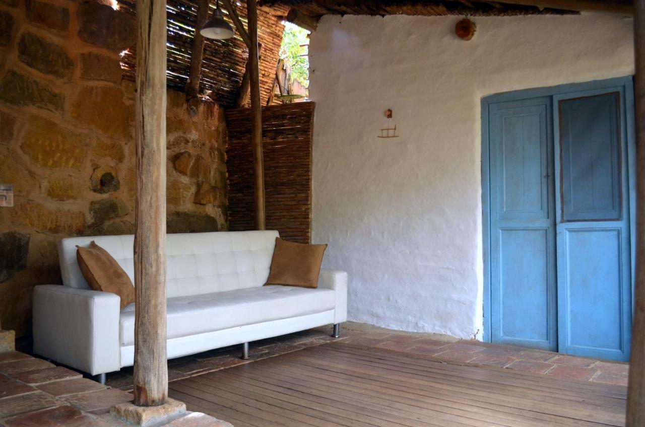 Albahaca Hospedaje Tienda Barichara Bagian luar foto